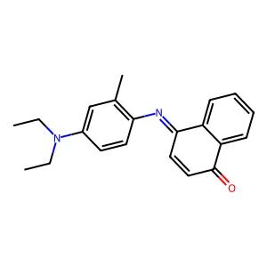 4-[[4-(Diethylamino)-2-methylphenyl]imino]-1(4H)-naphthalenone structure