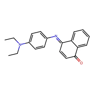4-[[4-(Diethylamino)phenyl]imino]-1(4H)-naphthalenone structure