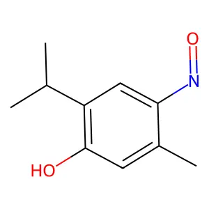 6-Nitrosothymol structure