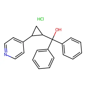 Cyprolidol HCl structure
