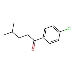 1-(4-Chlorophenyl)-4-methylpentan-1-one structure