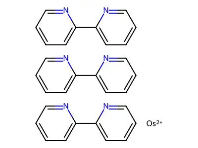 Tris(2,2'-bipyridine)osmium(II) structure