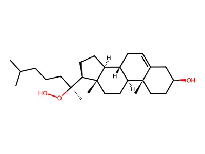 20-Hydroperoxycholesterol structure