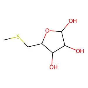 5-Methylthioribose structure