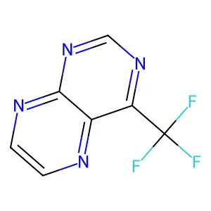 4-(Trifluoromethyl)pteridine structure