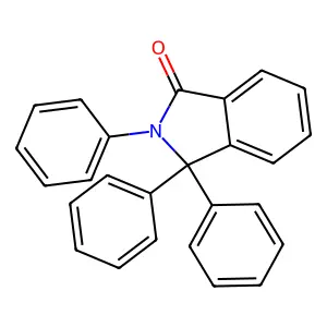 2,3,3-Triphenylisoindol-1-one structure