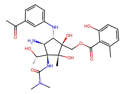 密旋霉素 structure