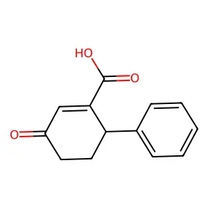 4-Oxo-1,4,5,6-tetrahydro[1,1'-biphenyl]-2-carboxylic acid structure