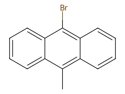 9-Bromo-10-methylanthracene structure