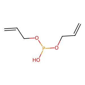 Bis(prop-2-enyl) hydrogen phosphite structure