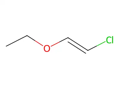 1-Chloro-2-ethoxyethene structure