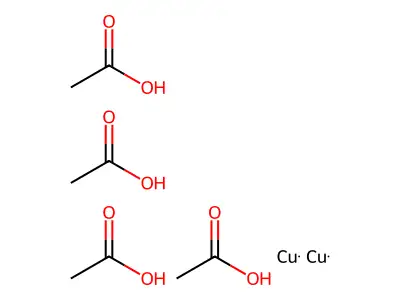 Chemical Compound (C8H16Cu2O8) structure