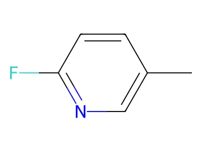 2-Fluoro-5-methylpyridine structure