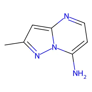 2-Methylpyrazolo[1,5-a]pyrimidin-7-amine structure