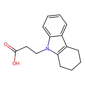 Valerophenone, 2'-(2-piperidinoethoxy)-, hydrochloride structure