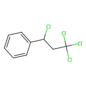 Benzene, (1,3,3,3-tetrachloropropyl)- structure