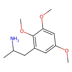 2,3,5-Trimethoxyamphetamine structure