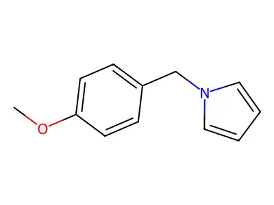 1H-Pyrrole, 1-[(4-methoxyphenyl)methyl]- structure