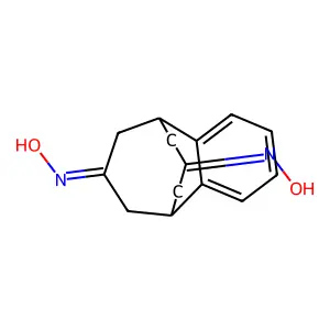 Tricyclo[6.3.3.0~2,7~]tetradeca-2,4,6-triene-10,13-dione dioxime structure