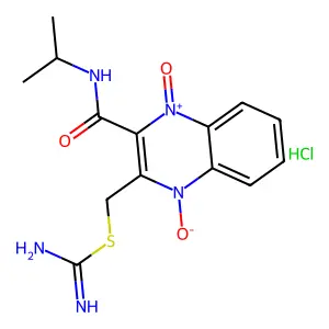 Propiophenone, 2'-(2-(dimethylamino)ethoxy)-, hydrochloride structure