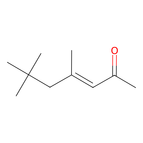4,6,6-Trimethylhept-3-en-2-one structure