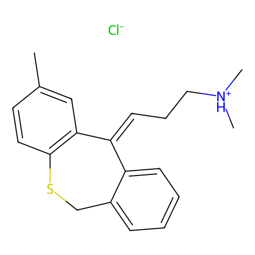 Medosulepine hydrochloride structure