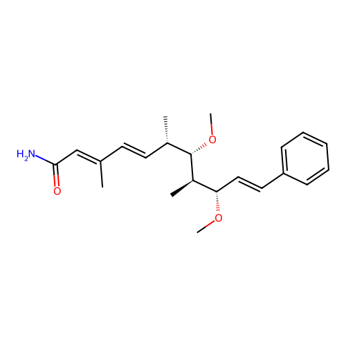 Crocacin C structure