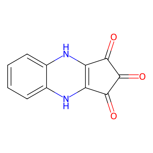 2,3-Dihydroxy-1H-cyclopenta[b]quinoxalin-1-one structure
