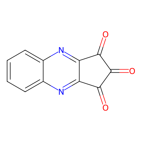 1H-Cyclopenta[b]quinoxaline-1,2,3-trione structure