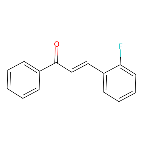 Fluorochalcone structure