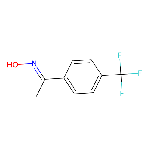 N-{1-[4-(Trifluoromethyl)phenyl]ethylidene}hydroxylamine structure