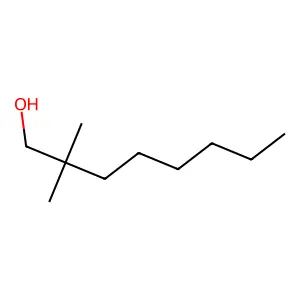 2,2-Dimethyl-1-octanol structure