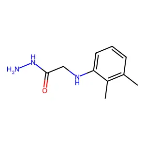 2-(2,3-Dimethylanilino)acetohydrazide structure