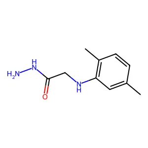 2-(2,5-Dimethylanilino)acetohydrazide structure