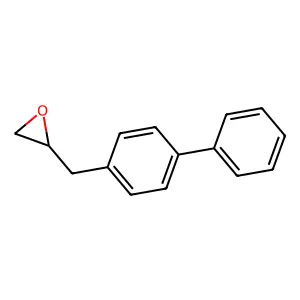 2-[(4-Phenylphenyl)methyl]oxirane structure