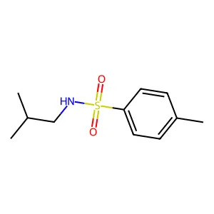 p-Toluenesulfonamide, N-isobutyl- structure