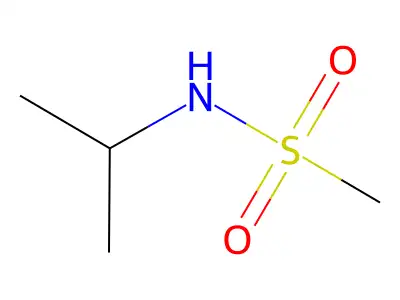 N-(propan-2-yl)methanesulfonamide structure