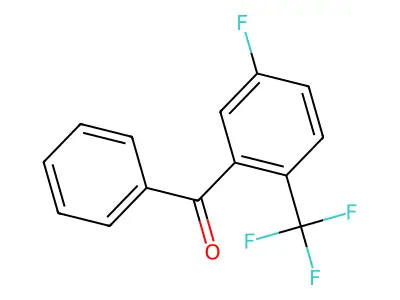 5-Fluoro-2-(trifluoromethyl)benzophenone structure