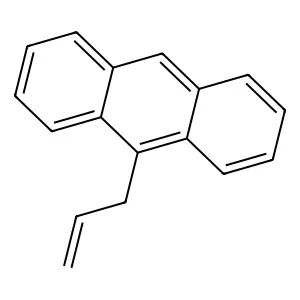 Anthracene, 9-(2-propenyl)- structure
