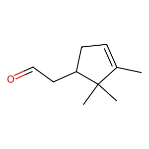 (S)-2,2,3-三甲基环戊-3-烯-1-乙醛 structure