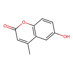 6-Hydroxy-4-methyl-2-benzopyrone structure