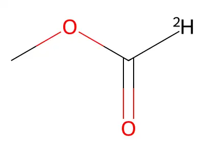 Methyl (2H)formate structure