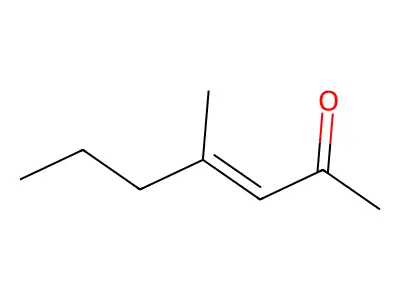 4-Methyl-3-hepten-2-one structure