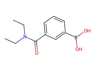 3-(N,N-Diethylaminocarbonyl)phenylboronic acid structure