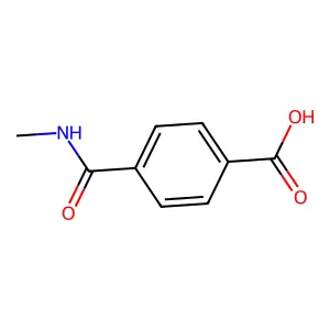 4-((Methylamino)carbonyl)benzoic acid structure