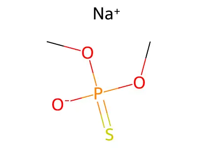 Sodium dimethoxy-oxido-sulfanylidene-lambda5-phosphane structure