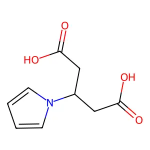 3-(吡咯-1-基)戊二酸 structure