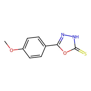 5-(4-Methoxyphenyl)-1,3,4-oxadiazole-2-thiol structure