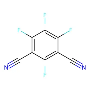 Tetrafluoroisophthalonitrile structure