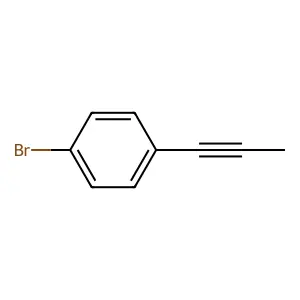 1-Bromo-4-(1-propynyl)benzene structure